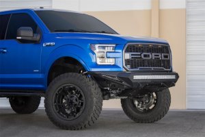 Ford F-150 Bumper - Front - Addictive Desert Designs - Stealth Fighter - Hammer Black - `15-`17